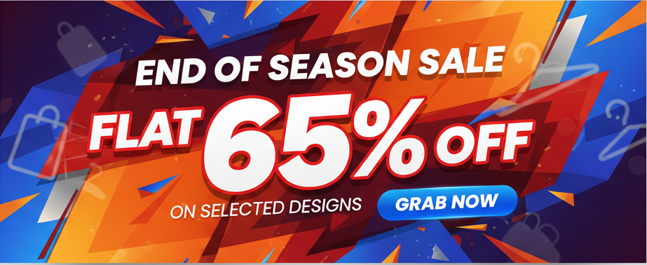 flat 65%off. sale. end of season sale, eod sale